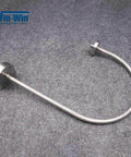 Waterjet mechanical shift cable guide, right side, stainless steel tube with flanged mounting ends.