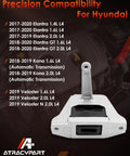 Engine Motor Mount Right Side Silver Aluminum Chassis Mount Compatible With 2017 To 2020 Hyundai Elantra GT Kona 1.4L 1.6L 2.0L Replaces 21810 J9000 21810 F2000 displayed with compatibility list.