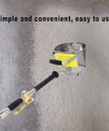 Beefy Stucco Sprayer For Walls And Plaster, Cement Mortar Spray Gun With Hopper shown on concrete background