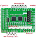 DIY SMD SMT Practice Board For Soldering Skill Training Kit With Clearly Labeled Electronics Components Hands On Soldering Practice For Beginners And Hobbyists High Quality PCB Education Tool AE1173