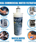 Level Up Your Tap Water Game With This 10 Inch Scale Prevention Filter Cartridge That Slaps Chlorine And Limescale While Infusing Smooth Calcium For Next Level Coffee Sipping. Ideal for commercial water filtration with ice machines, espresso machines, and more.