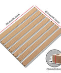 6060 Aluminum And MDF Hybrid Spoilboard Table for CNC Router, 790x673x20mm dimensions, with detailed material view