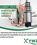 12V Hydraulic Cartridge Solenoid Valve For Chelsea 277 Series PTO Replaces 38012312 Stainless Steel Body
