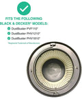 Close-up of PVF110 Replacement Filter Pack Of 2 For Select BDH Series Vacuums Compatible With BDH1200FVAV Type 1