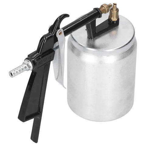 Heavy Duty Aluminum Alloy Paint Sprayer Gun For Automotive Repair And Home Decorating. Compact portable HVLP spray gun with aluminum body.