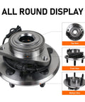 Front Wheel Hub And Bearing Assembly For 2009 2010 Dodge Ram 1500 And 2011 Ram 1500 With ABS 5 Lug Replacement Wheel Hub Carrier
