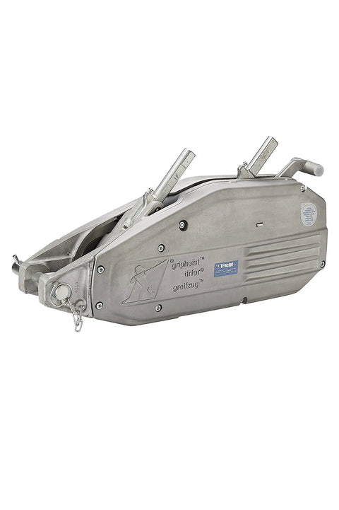 Built Tough 4 Ton Manual Wire Rope Hoist Packing 8000 Pound Capacity With 150 Feet Lift And Smooth Galvanized Cable For Zero Hassle Rigging As Your Go To Come Along Puller Tool