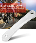 Lightweight 170mm Left Crank Arm For Mountain Bikes Aluminum Alloy 7.1 Ounces Crankset Arm Replacement With Diamond Hole Design