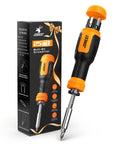 All In One Magnetic Screwdriver Set With 25 Tools Handy Portable Multitool Kit for Home DIY Repairs Torx Flat Head Phillips