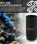 Killer Build Car Oil Pressure Sensor Socket With Three Eighth Inch Drive Anti Rust Twenty Seven Millimeter Size One One Sixteenths Inch Fit shown in use for precise maintenance.