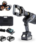 Beast Of A 70KN Electric Ratchet Cable Cutter For Copper Aluminum And ACSR Cables Up To 45mm Soft Steel Bar Up To 20mm