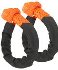 Pair of Soft Shackle for Off Road Recovery Beefy Lightweight Portable Flexible Rope Shackle 21 Tons Breaking Strength 11mm Diameter