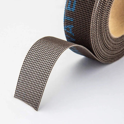 Close-up of a roll from Multi Grit Mesh Sandpaper Roll Kit With Five Grits 180 240 320 400 600 And A Five Slot Dispenser For Turning