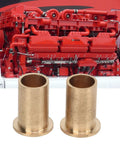 2 Pack Beefed Up Brass Rustproof Self Lubricating Throttle Shaft Linkage Bushings for 12V Diesel Engines 1989 1998 Crank Throttle Shaft Bushings For Industrial Equipment, brass bushings