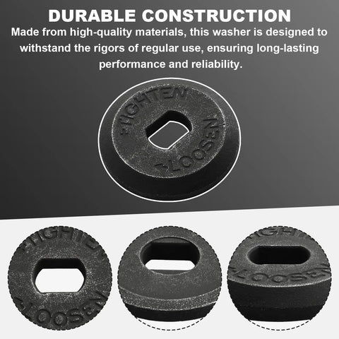 Inner view of durable Outer Blade Clamp Washer Replacement For Ten Inch And Twelve Inch Miter Saws Easy DIY Fit Works With Models 15196201