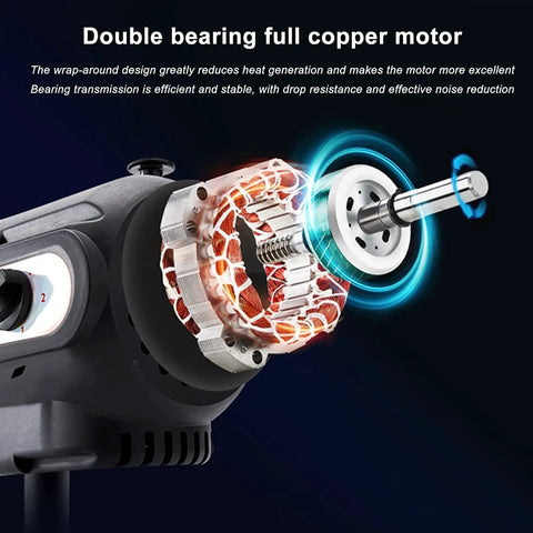 Top Shelf 68 Cm Heavy Duty Industrial Electric Floor And Wall Mount Cooling Fan With Killer Quiet Motor exposed double bearing full copper motor