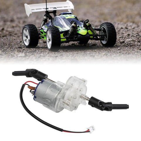 Badass Hella Quiet 260 Motor Gearbox Replacement For RC Cars Featuring Dual Ball Bearings Super Tight Low Noise Transmission Fits MN90 MN90K And MN91 Lineup Performance Mods with RC car.