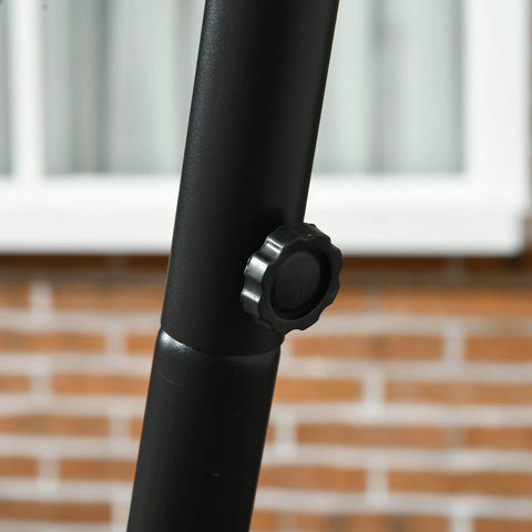 Close-up of the adjustable knob on the stand of Patio Hammock Chair With Stand For Outdoor Chill And Cozy Lounging Heavy Duty Hanging Swing