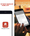 setup process on mobile app for Vintage Filament LED Smart Edison Bulbs 60 Watt Equivalent, works with Alexa and Google Assistant