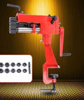 7 Inch Sheet Metal Bead Roller Hand Crank Pro Grade Beading Bender with 6 Die Sets and Clip for metal fabrication