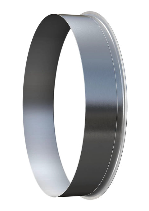 Side view of Speedi Sleeve Shaft Repair Sleeve SSLEEVE Style for inch shafts, 3.150 inch diameter, 0.433 inch width, stainless steel.
