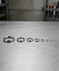 Open Spring Washers And Split Lock Washer Set, 480 Pcs Mechanical Fastener Kit, 304 Stainless Steel, arranged from large to small