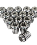 ER25 Collet Set 15Pcs Precision Spring Collet Chuck Kit Must Have For CNC Engraving Milling Lathe Tools 2Mm To 16Mm Fit Hardened Steel