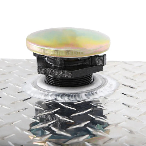 Rugged Ventilated Tank Cap With Iron Base Kit For Diesel Fuel Transfer, 2 Inch NPT Threaded Neck on metal fuel tank