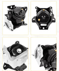 Top Tier Engine And Transmission Motor Mount Set Of Two Quick Bolt On Swap Replaces Oe 84175582 And 84175583 with heavy duty premium rubber.