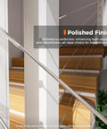 Marine Grade 316 Stainless Steel Cable One Eighth Inch Wire Rope 1000 Feet For Deck Railings Stair Porch Fence Balusters