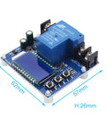 Heavy-Duty Badass Low Voltage Disconnect Switch For Batteries DC 6V To 60V With 30A Capacity And Crisp LCD Screen for safe discharge.