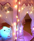 Warm White 50 LED Five Point Star Fairy Lights With Remote Control Battery Powered String Lights For Indoor Decor 25 Feet Total Length