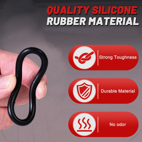 Bumper Quick Release 4 Sets Of Clips And Fasteners featuring strong silicone rubber O-ring held by hand