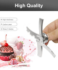 Replacement Paddle For Ninja Creami NC300 Series Ice Cream Makers Compatible With NC299AMZ NC300 NC300C NC301 NC301C Premium Replacement Part For Smooth Even Texture Not For NC500 Or NC700 Swirl Models. Stainless steel paddle shown by hand