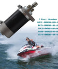 Starter Motor For Yamaha Outboard Engines 30HP 40HP 50HP Compatible With 6J4-81800-00 OEM Replacement Jetski