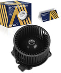 Heavy Duty HVAC Blower Motor With Wheel Assembly For Cars And Trucks Plug And Play Cabin Cooling Fan Replacement on a white background.