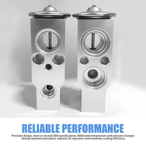 Heavy Duty A C Expansion Valve for auto air conditioning systems with metallic anti wear construction, rust proof and built to last valve