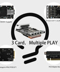 Rock Solid Micro Firewall Appliance Packing Dual 10GbE SFP Plus Four 2.5GbE LAN Ports with PCIE adapter boards.