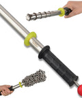 Heavy Duty Magnetic Pickup Tool With 8000 Gauss Neodymium Magnet Release Handle Easy Pull Out Design Sweeper in use