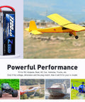 Beefy 2S 7200mAh 7.4V 120C LiPo Battery Pack Soft Pack With XT60 Connector alongside RC aircraft and vehicles.