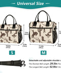 Western Cowboys Desert Insulated Lunch Bag For Men And Women All Day Chill On The Go Lunch Box Leakproof Cooler Tote, sizes S and M