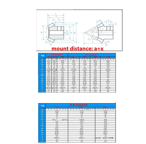 0.4 Module Straight Bevel Gear Copper 0.4M 90 Degree Miter Pinion 1 To 1 Transmission Conical Bevel Gear For DIYers, Smooth Torque Transfer, Precise Operation, Easy Mounting, 12T 1MM Bore
