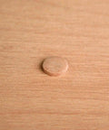 Cleanly cut wood plug from the Heavy Duty Self Centering Plug Cutter Set Packing Three Slick Blades For Clean Door Holes.