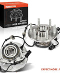 Front Wheel Bearing And Hub Assembly Set For 6 Lug Trucks Compatible With 1999 To 2007 Silverado 1500 pictured with box
