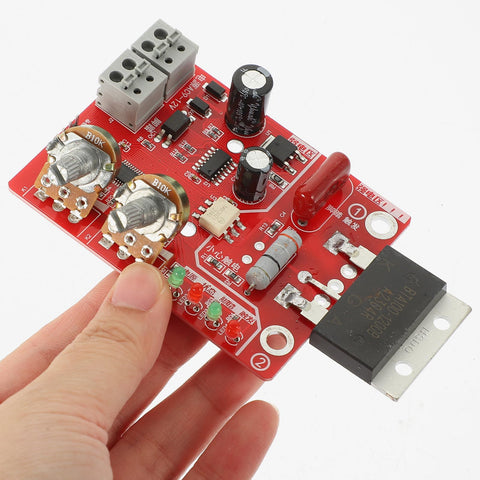 DIY Spot Weld Machine Control Board With Time And Current Adjustable Controller, high stability PCB, compact design, digital display.