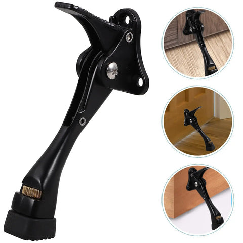 Adjustable Kick Down Door Stopper For Commercial And Home Doors With Easy Installation Anti Collision Protection