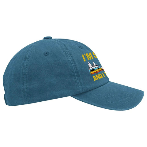 Relaxed Fit RV Camper Hat For Men With Tow It Vibe Vintage Camping Truck Cap Adjustable Strap Outdoors Adventure Ready