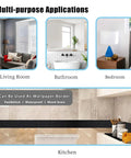 No Fuss Black Wood Grain Peel And Stick Border Wallpaper Waterproof Self Adhesive For Kitchen And Bathroom 10 Meter Long 4 Inch Wide Use