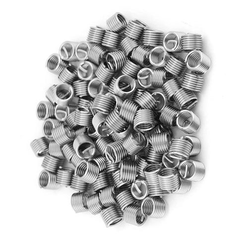 304 Stainless Steel Screw Wire Sleeve Thread Repair Insert Kit For Aircraft And Automotive Use, Wear Resistant And Reusable
