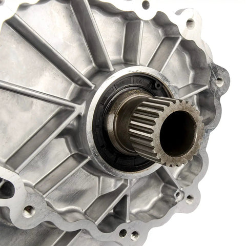 Transfer Case PTO Assembly Replacement for 2011 2012 2013 Grand Cherokee and Durango 3.6L AWD Single Speed OE Part 157945 52853662AC 52853662AB 52853662AA MP2010 Direct Fit aluminum housing with splined shaft